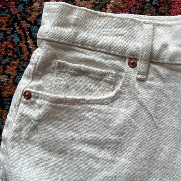 Loft High Rise Denim Shorts - Picture 6 of 13